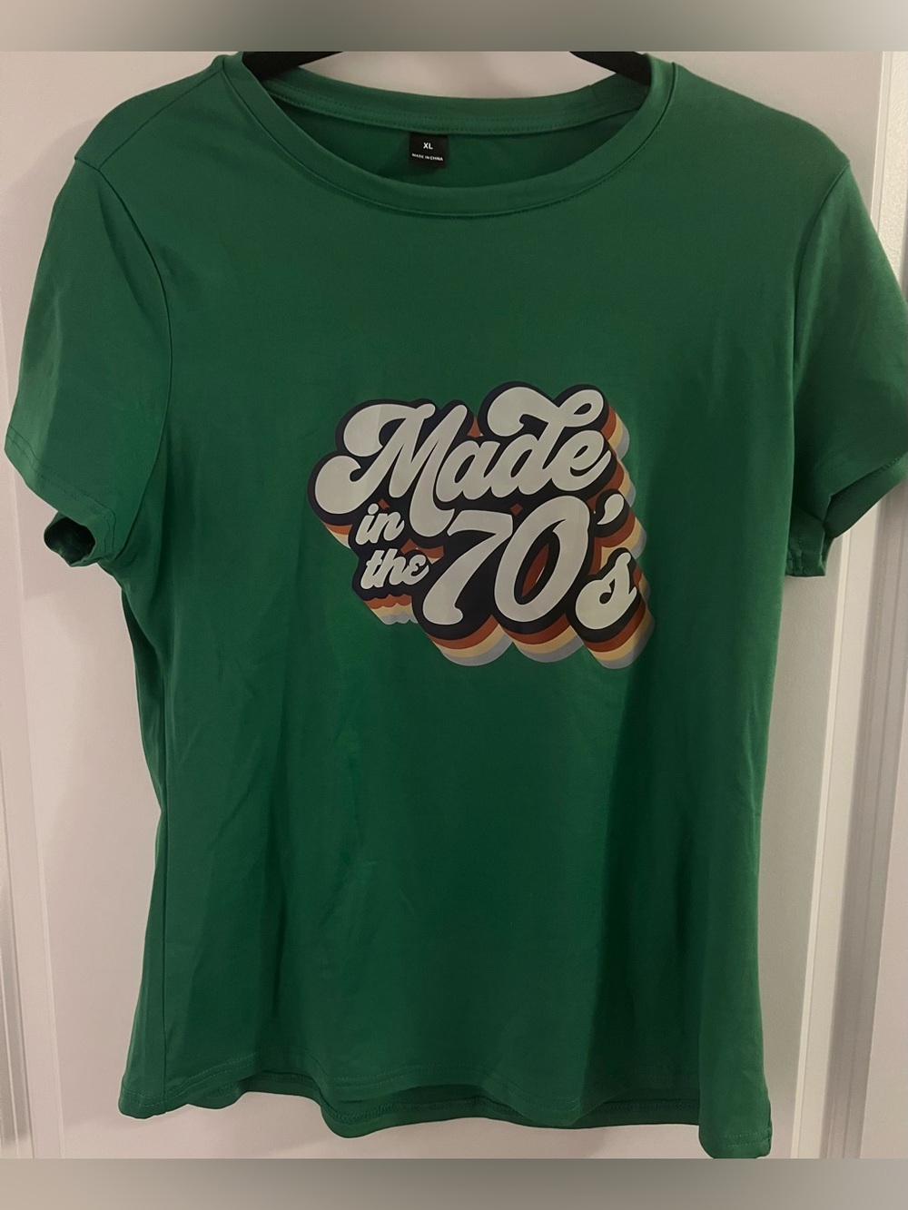 Green 'Made in the 70s' Graphic Tee - Women